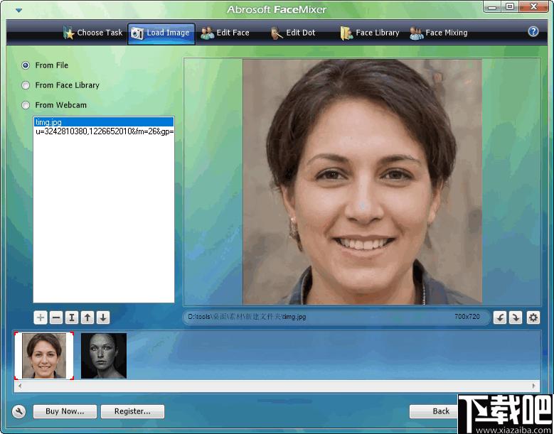 Abrosoft FaceMixer下载,图像处理,人脸合成