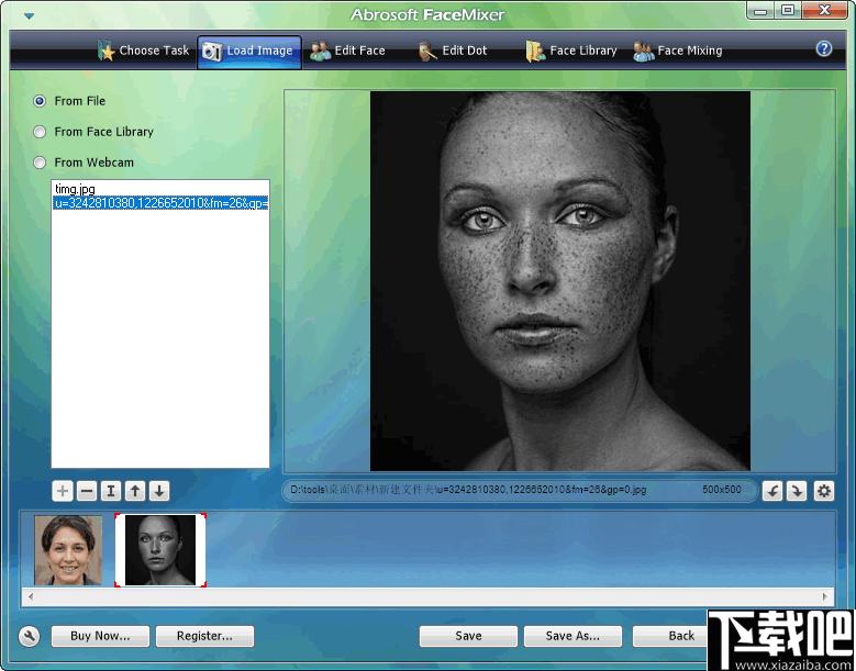 Abrosoft FaceMixer下载,图像处理,人脸合成