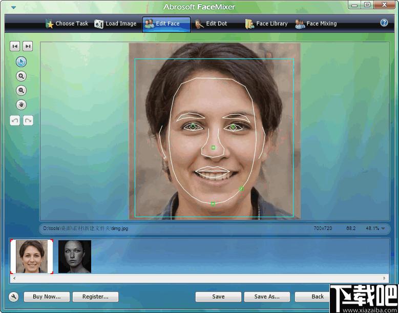 Abrosoft FaceMixer下载,图像处理,人脸合成