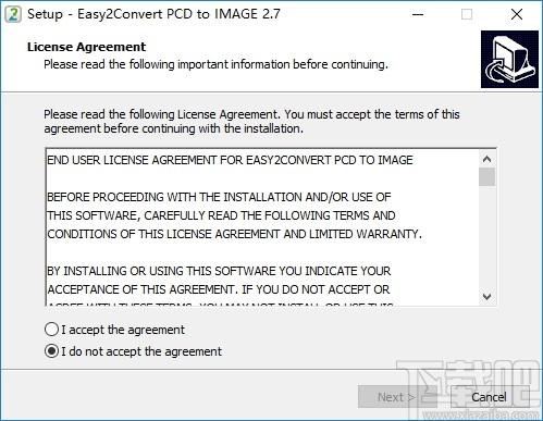 Easy2Convert PCD to IMAGE下载,PCD图片转换器,图片转换,格式转换